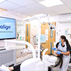 invisalign aligner treatment